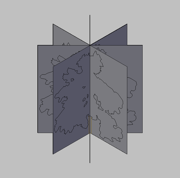 Bloque Autocad Vista de Árbol 30 en 3D